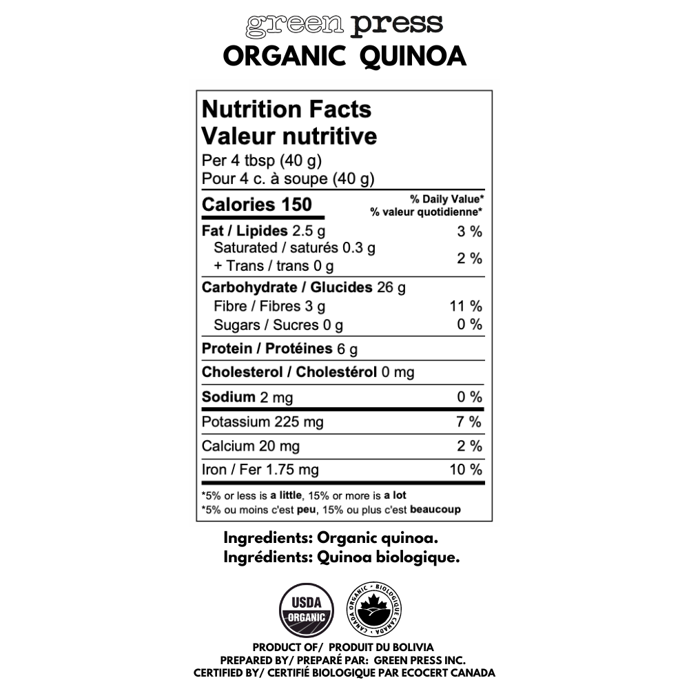 Nutrition Label Making