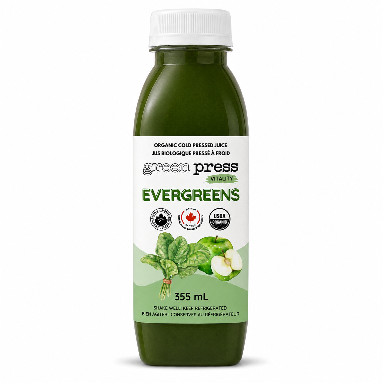 Vitality: Evergreens - 355 mL