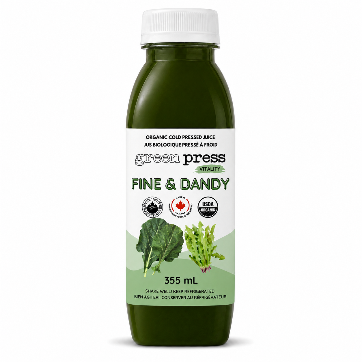 Vitality: Fine and Dandy - 355 mL
