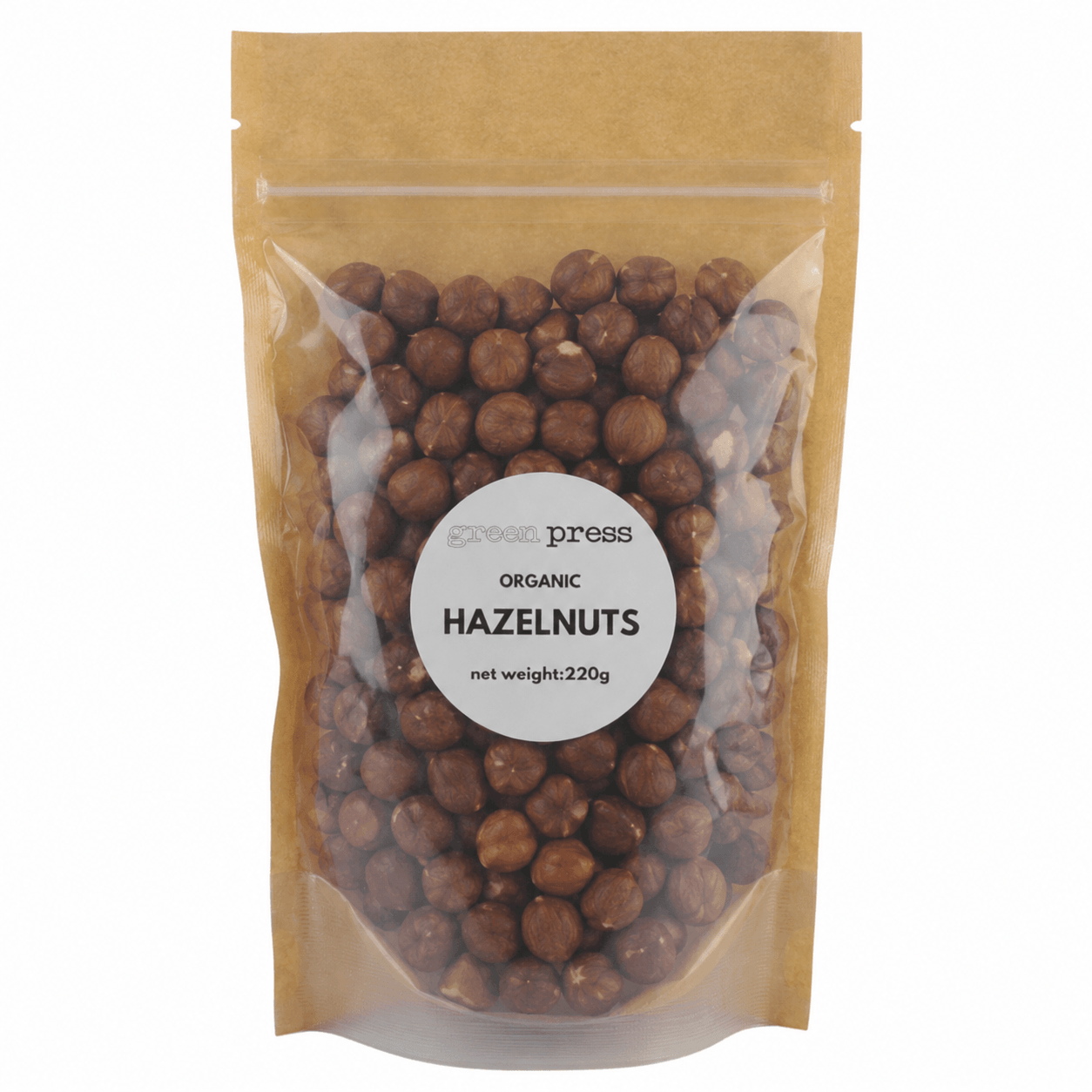 Organic Hazelnuts- 220g