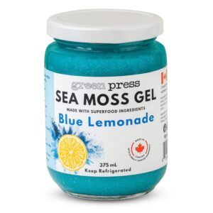 Sea Moss Gel Blue Lemonade - 375 mL
