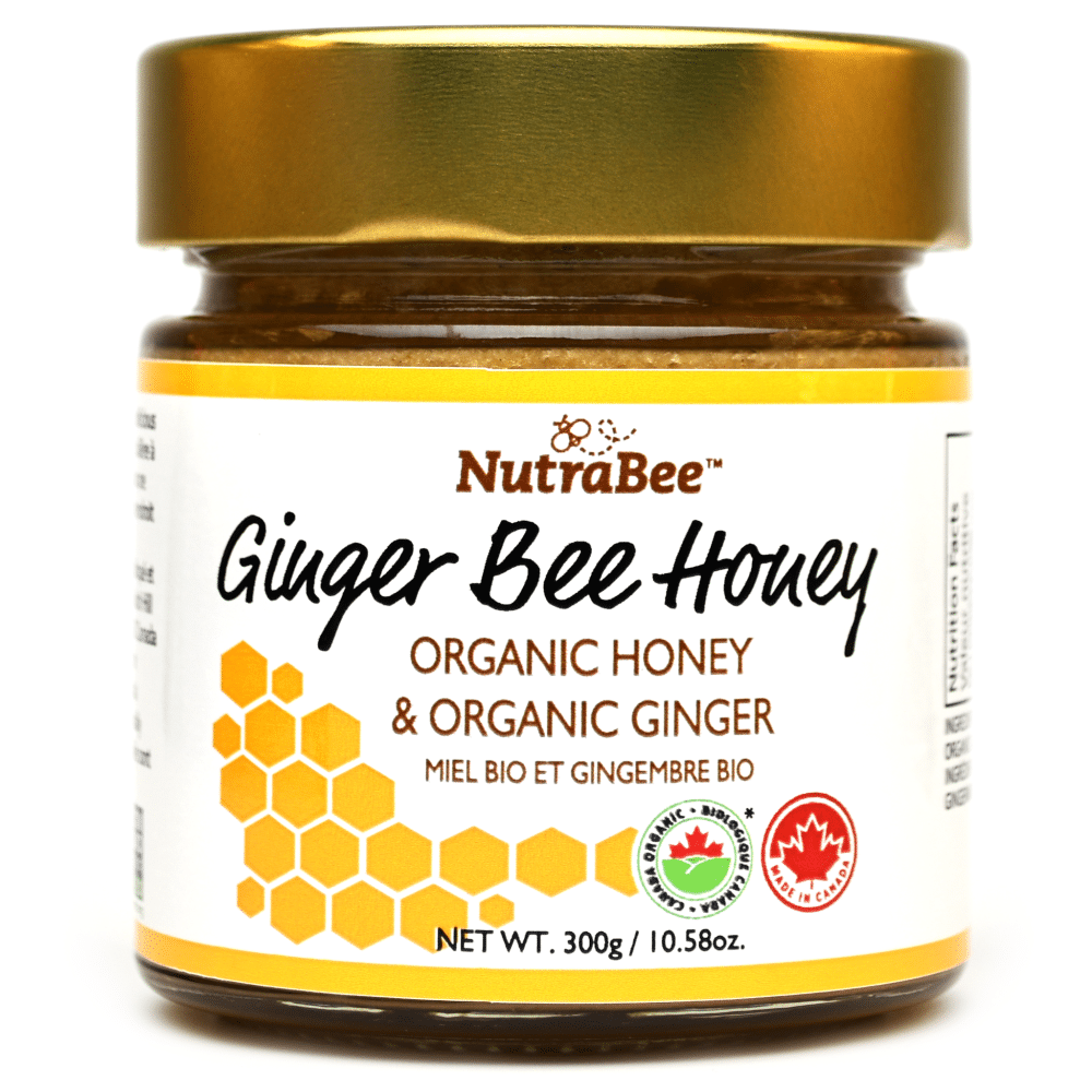 NutraBee Organic Honey: Ginger Bee Honey - 300g