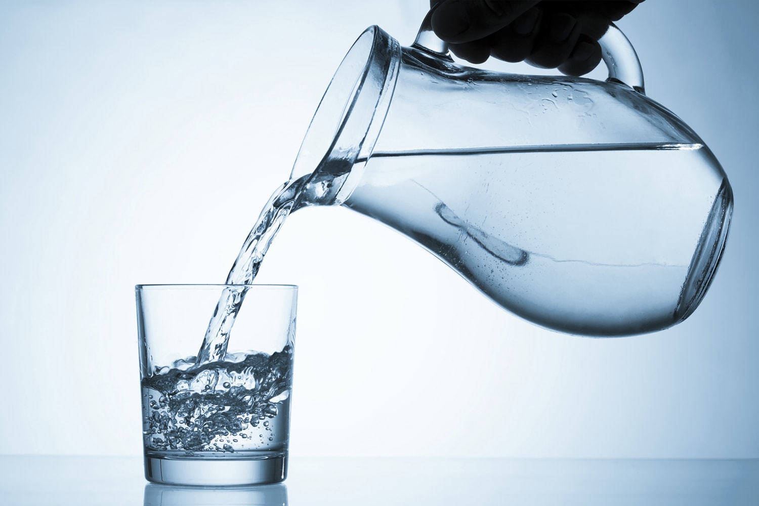 hydration water pour