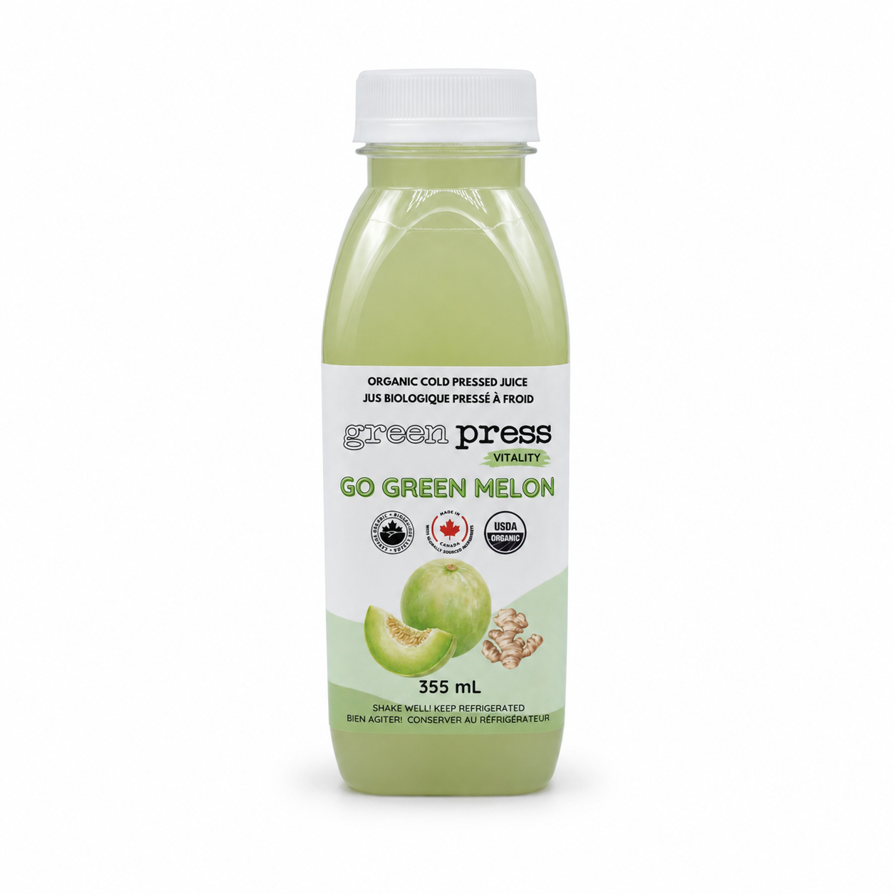 Vitality: Go Green Melon - 355 mL