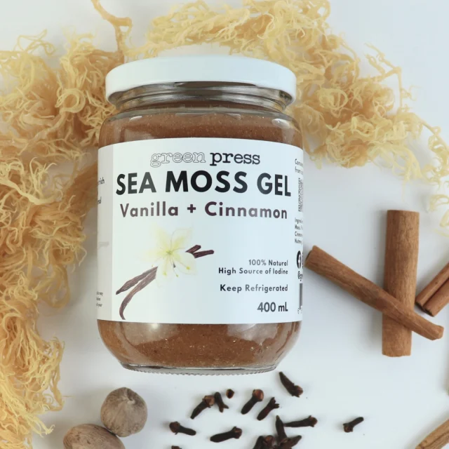 New Product Alert 🚨 

Introducing our new Sea Moss Gel.  We’re so excited to finally share our new line up of Sea Moss Gel. We’re have 4 different flavours to choose from. 
Sea moss is a superfood packed with over 92 minerals needed for total body wellness. 
Some other benefits include:

 ⚡️Immunity support 
🍏 Digestive Support, Reduces bloating
💁🏻‍♀️ Supports healthy & glowing skin 
💪 Improves energy levels 

How to consume:
Take 2 tablespoons daily.  Either straight out of the jar or add to your smoothie. 

Pick up your jar today your body will thank you!

#seamossbenefits #seamoss #seamossgel #greenpressinc #juicebar #oakville #superfoodbenefits