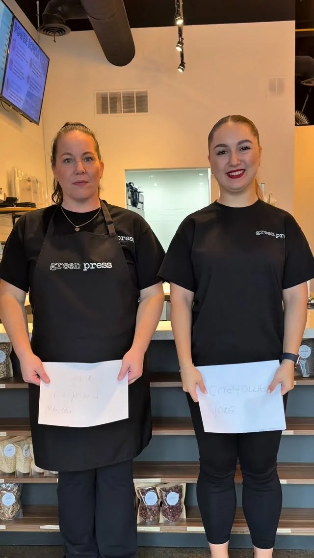 🙊 🤣 
Come by and say hello! Pick up your daily dose of Green Press Juices 💕💕

#juicebar #portcreditbia #portcredit #healthylife